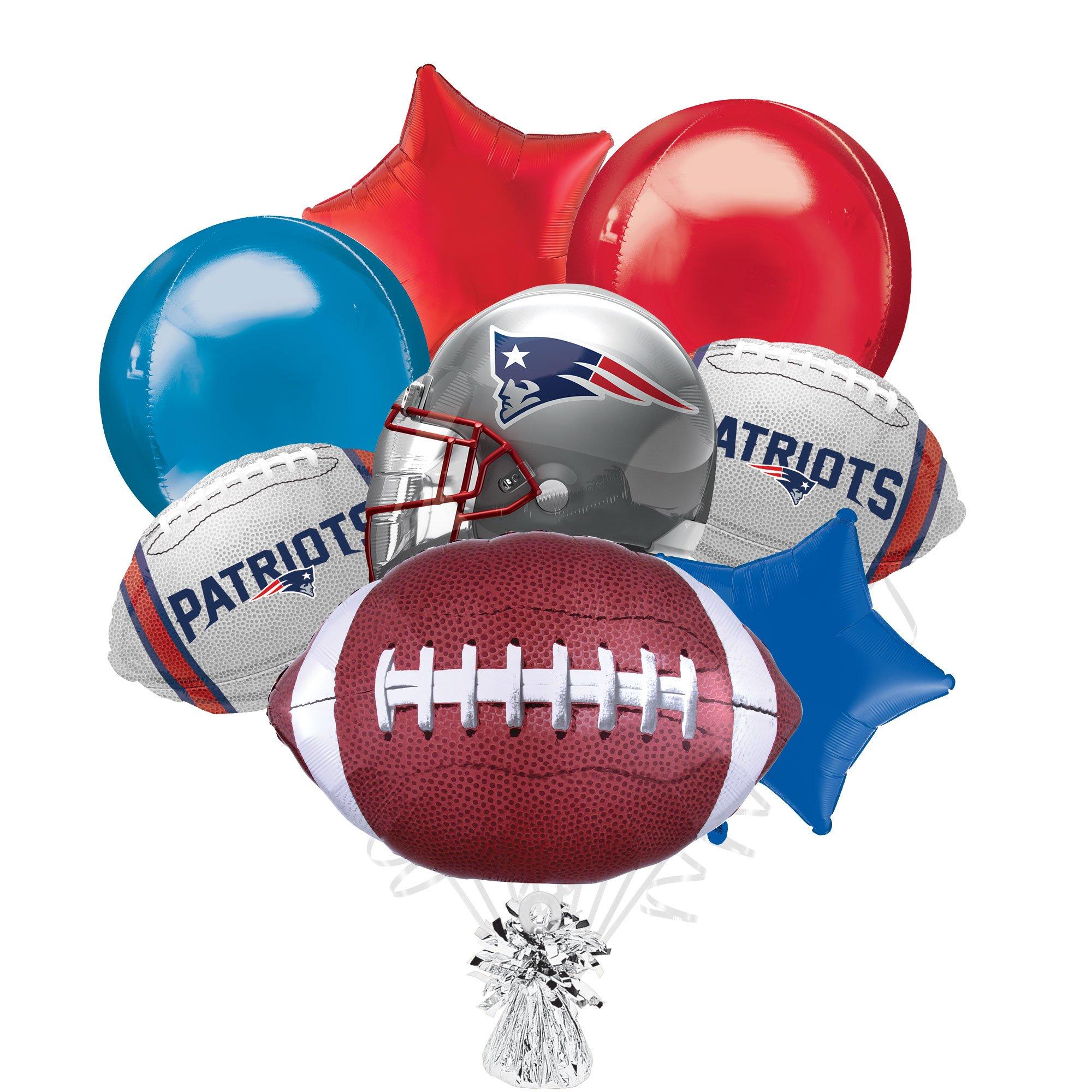 New England Patriots Foil Balloon Bouquet